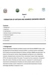 Report om Formation of Aritisan and Bamboo Growers Groups