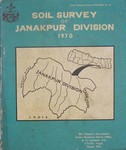 SOIL Survey of Janakpur Division 1970