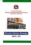 Forestry Sector Strategy  (2016-2025)