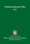 National Agroforestry Policy, 2019