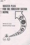 Master plan For the Forestry Sector Nepal: Impact and monitoring Plan part-1