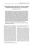 Locally identified criteria, indicators and verifiers for evaluating sustainable community based forestry: a case from Nepal