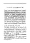 Silviculture for sustainable forest management in Nepal