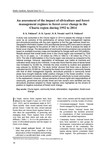 An assessment of the impact of silviculture and forest management regimes to forest cover change in the Churia region during 1992 to 2014