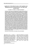 Application of silvicultural system, yield regulation and thinning practices in natural forests: case study from western Terai