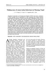 Making sense of conservation behaviours in Mustang, Nepal