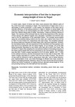 Economic interpretation of lost due to improper stump-height of trees in Nepal